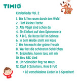 TIMIO Disc Set 2 - Meerestiere, Kinderreime, Zahlen, Früchte & Formen: 5 Discs